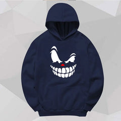Smiley face Men Loose Hoodie