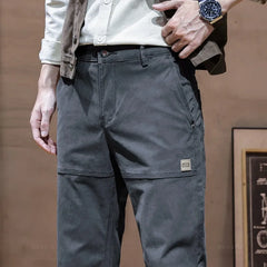 Autumn Winter Cargo Pants Men Casual