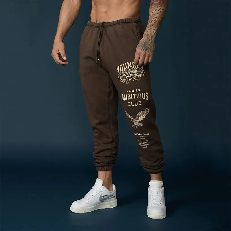 Sweatpants Gym Sports Casual