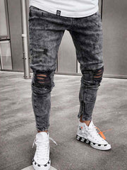 Jeans Men Slim Fit Denim High Quality