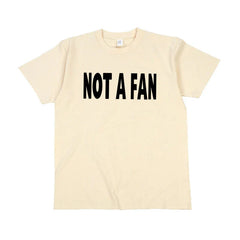 Show Your Bold Side with Our Women's Street Fashion T-Shirt with Not a Fan Letter Print