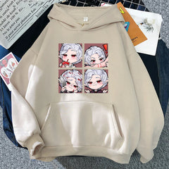 Kawaii Astarion Hoodie: Vintage Charm for Aesthetic Fashionistas