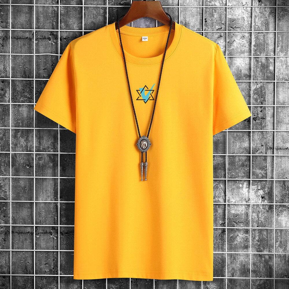 Men's Fashion Casual Tops Oversized T Shirt