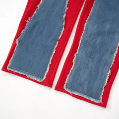 High Value Patchwork Denim Pants