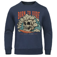 Burn to Surf Even Facing Dead Sweatshirt