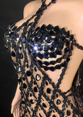 Diamonds In The Sky Mini Dress Set