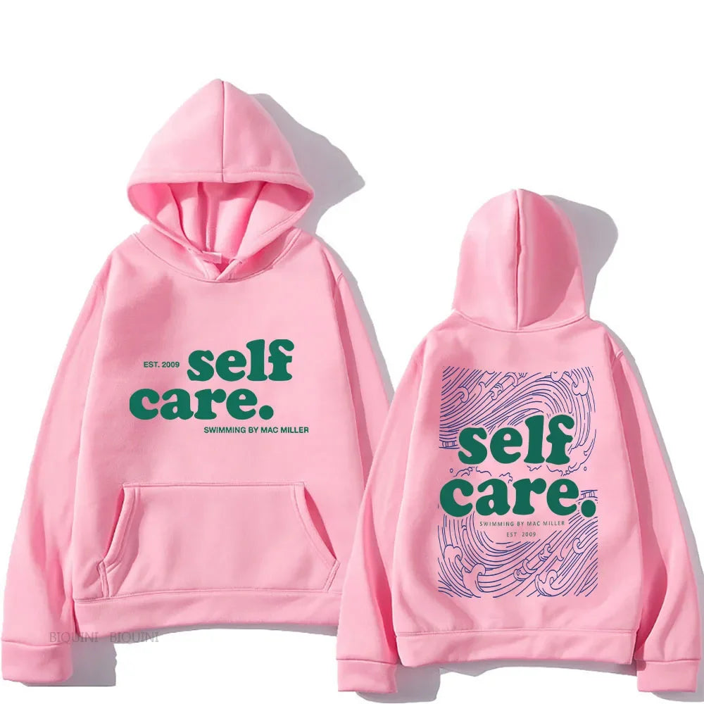 Self Care Creativity Design Hoodies For Womens