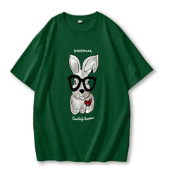 2024 Cool Rabbit Printed Loose Casual