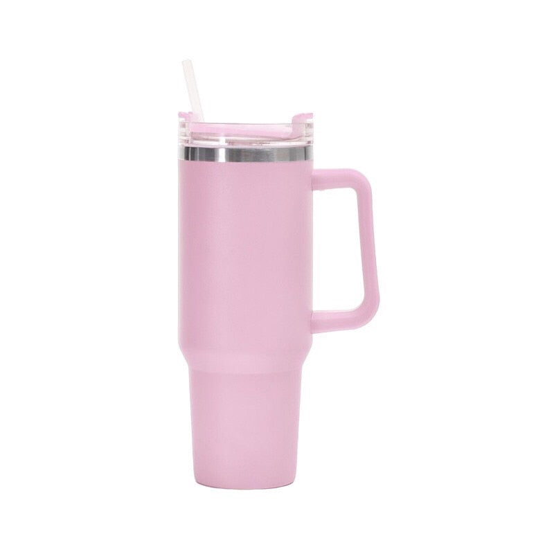 Stainless Steel Mug Coffee Cup Thermal  Mugs Thermos Tumbler with Handle