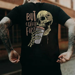 Men's Harajuku Gothic Skull T-Shirt