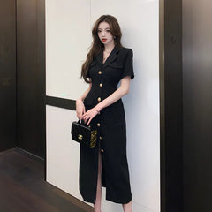 Stylish A-Line Office Dress for Women Summer 2023 Collection