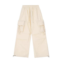 Y2K Cargo Parachute Pants High Waist Streetwear