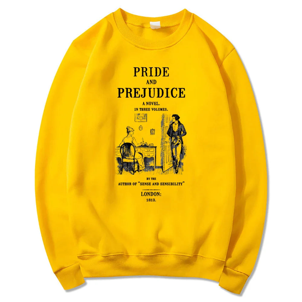 Pride and Prejudice Sweatshirt Casual Pullovers