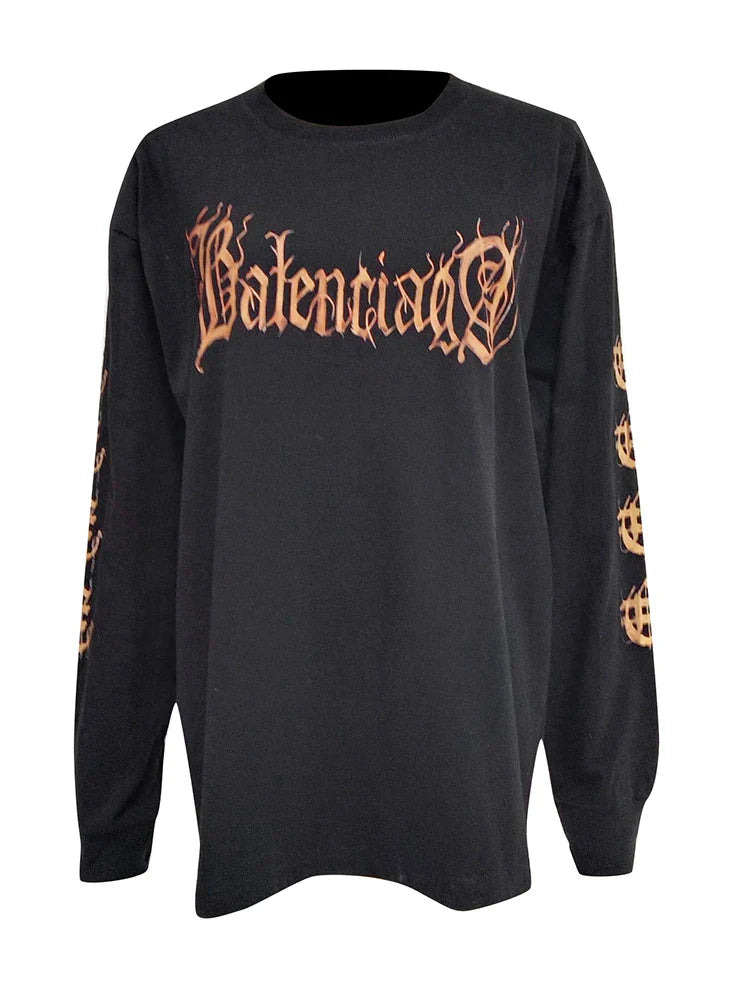 Streetwear Loose Pullover Women Autumn Sweatshirt