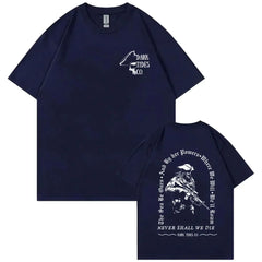 Men's Oversized Skeleton Graphic T-shirt