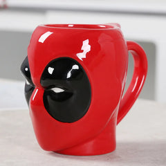 Creative Spider Man Hulk Captain America Deadpool 3D Mugs Ceramic Cup