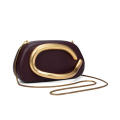 Leather Clutch Purse