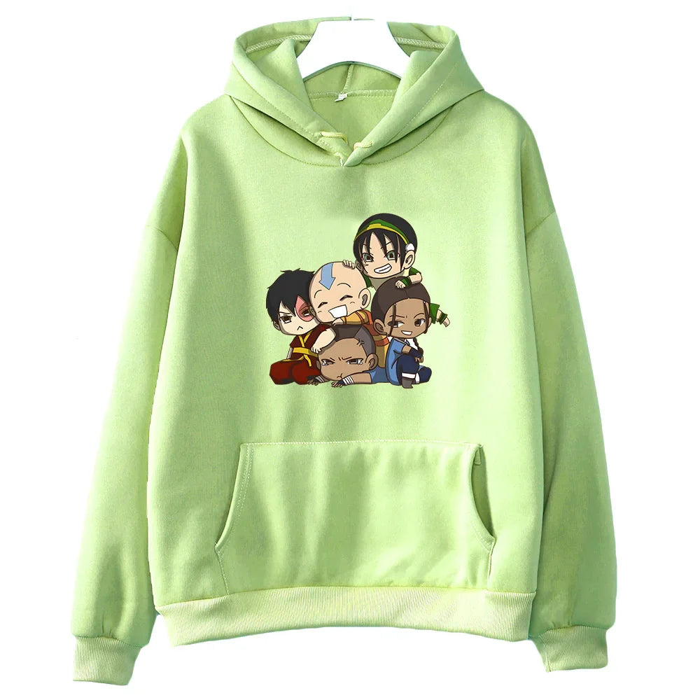Avatar The Last Airbender Hoodie for Autumn/Winter Fleece Soft Sweatshirt Manga