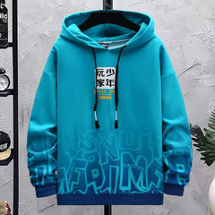 Japan Cool Hoodie: High-Quality Harajuku Men Sweatshirt for Winter