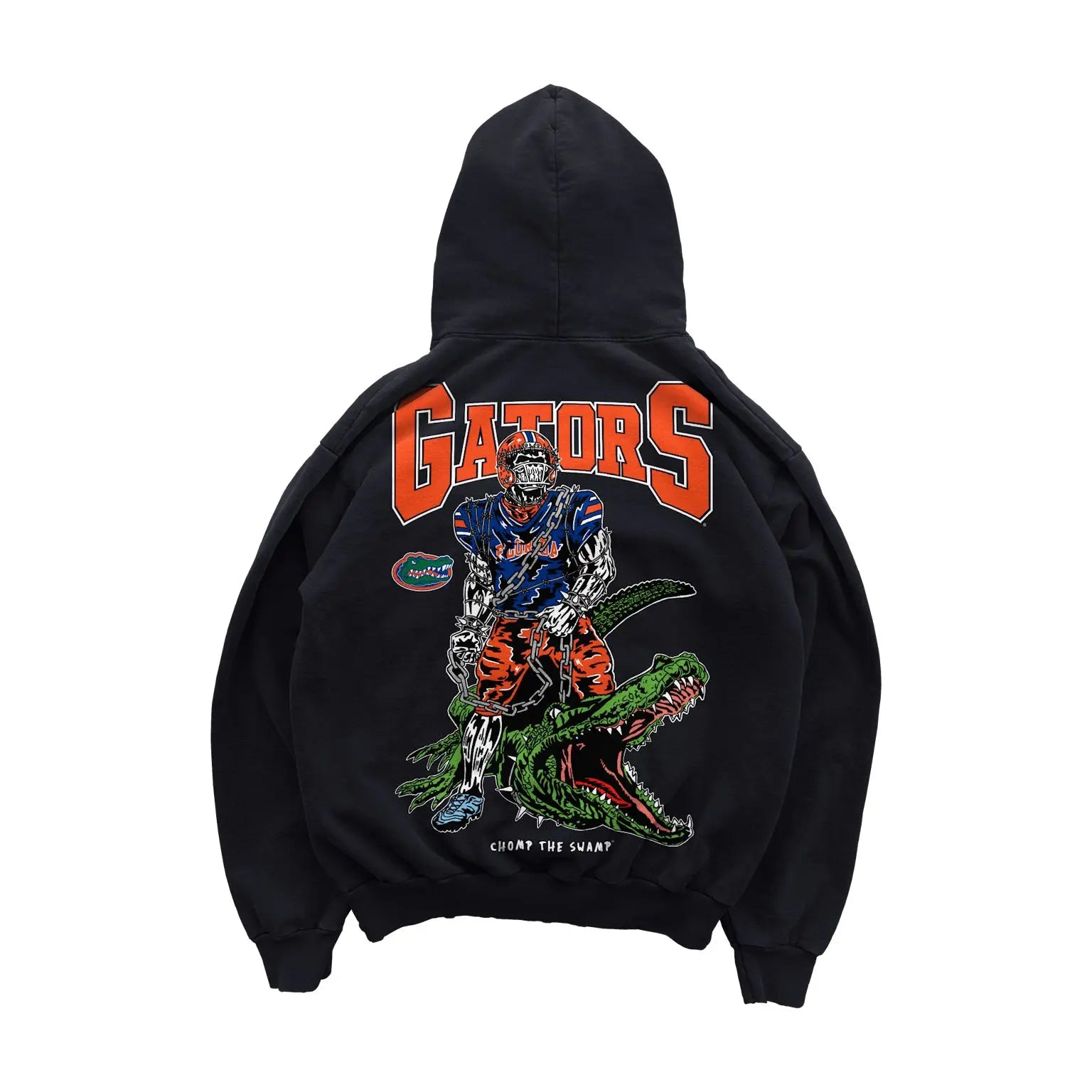 Y2k Gothic HipHop Pattern Print Hoodies Retro Fashion Warren Skull Mens Hoodie