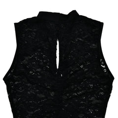 Lace Deep Maxi Dress