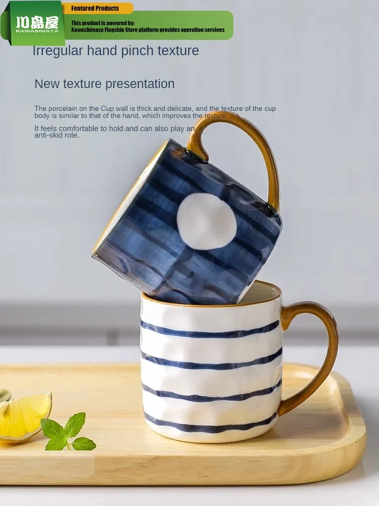 Ceramic Mugs Style High Beauty Drinking Cute Office Home Coffee Cup