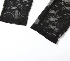 Lacey Mesh  Jumpsuit