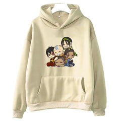 Avatar The Last Airbender Hoodie for Autumn/Winter Fleece Soft Sweatshirt Manga