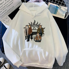 Supernatural Hoodies Women Y2k Aesthetic Fleece