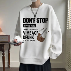 Pullovers 2024 Autumn Oversized Casual Sweatshirts Harajuku