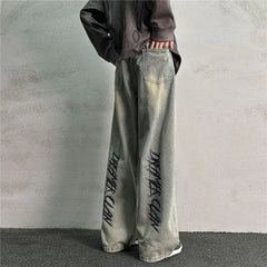 Street Swagger: Fashion-forward Straight Leg Jeans