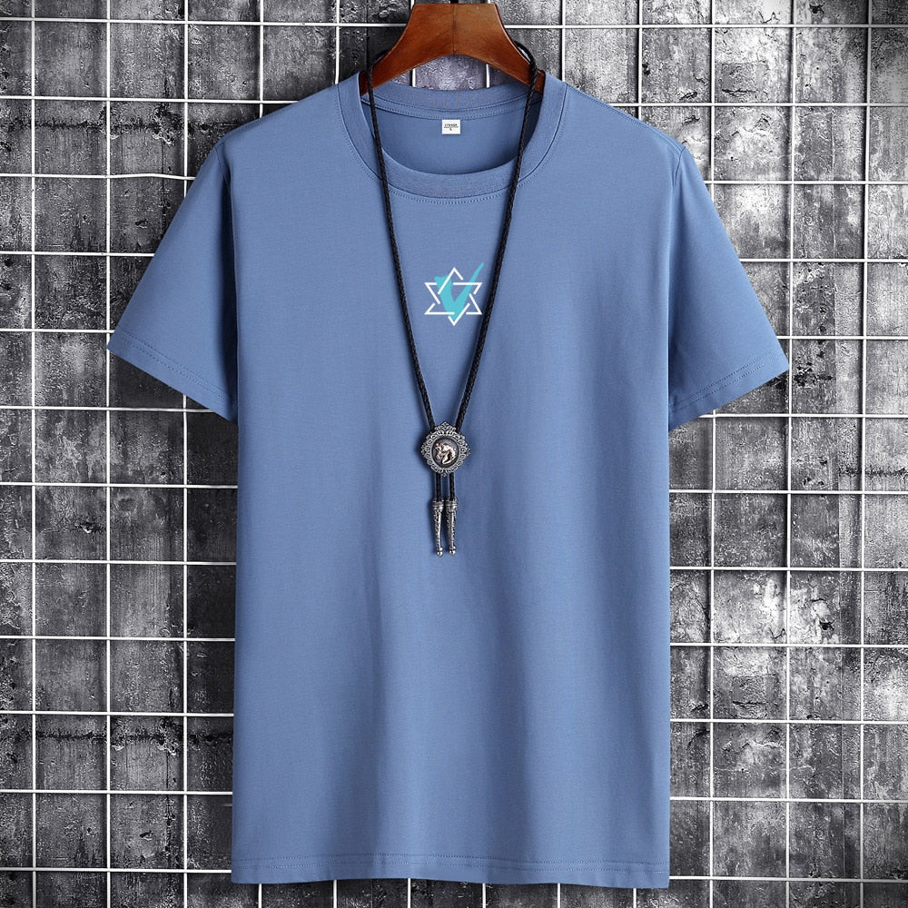 Men's Fashion Casual Tops Oversized T Shirt