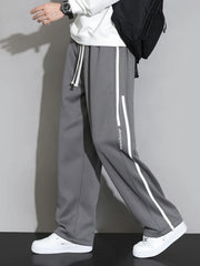 2023 New Sweatpants Men Baggy Joggers Wide Leg Pants Loose Outdoor