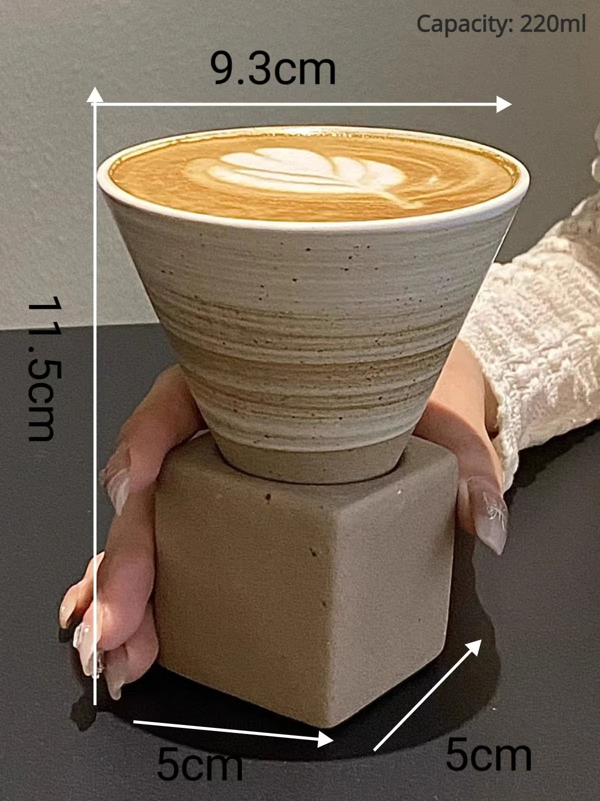 Retro Minimalist Handmade Ceramic Coffee Cup Ins Style Mug