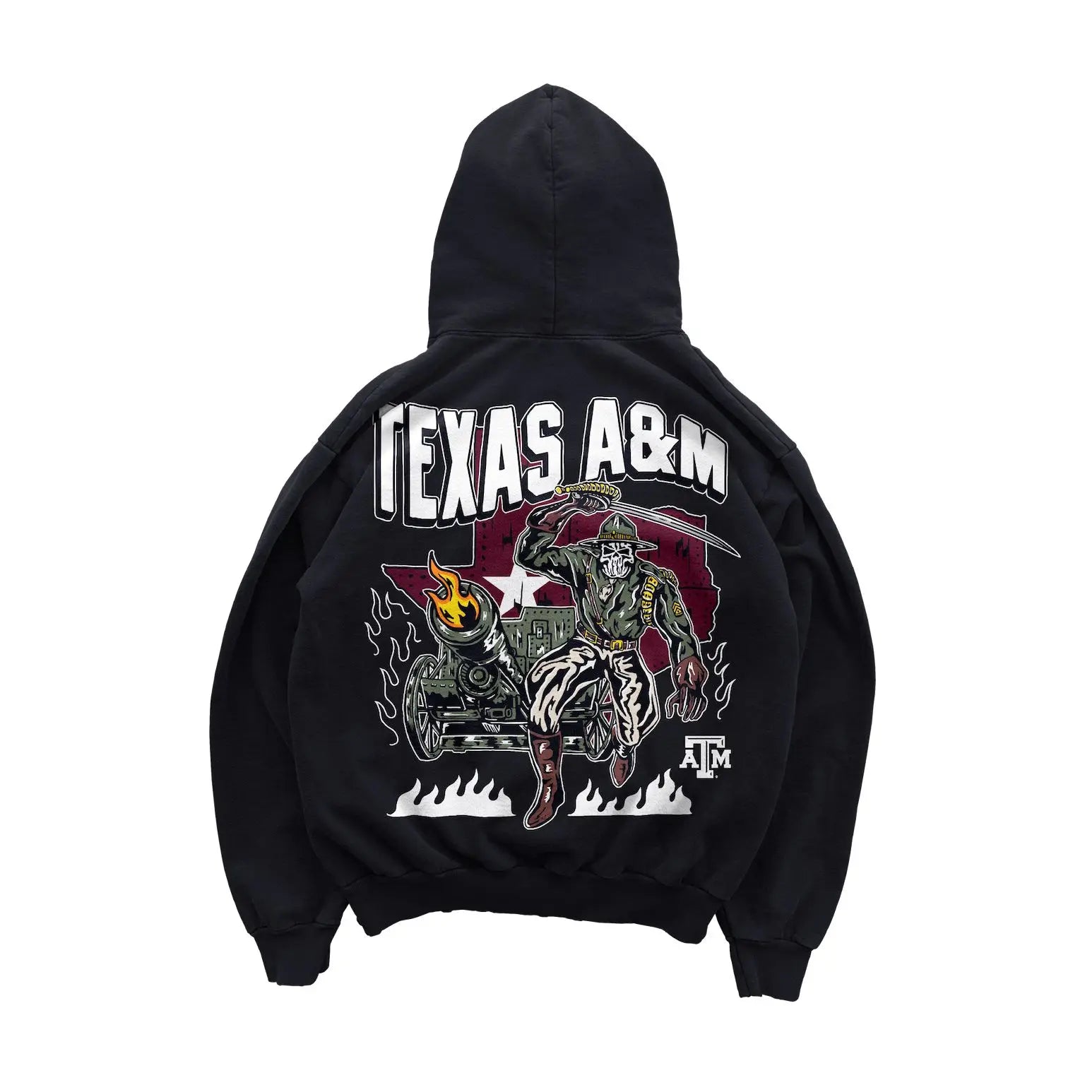 Y2k Gothic HipHop Pattern Print Hoodies Retro Fashion Warren Skull Mens Hoodie