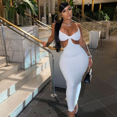 Seal The Deal Bandage Maxi Dress