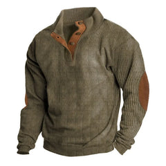Latest Fashion Trend: Men's Stand Collar 3D Hoodie with Popular Digital Print