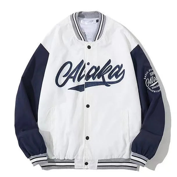 Women's Y2K Inspired Letter Print Cardigan - Harajuku Fashion Jacket