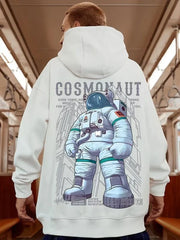 Y2K COSMONAUT Graphic Print Hoodies For Men