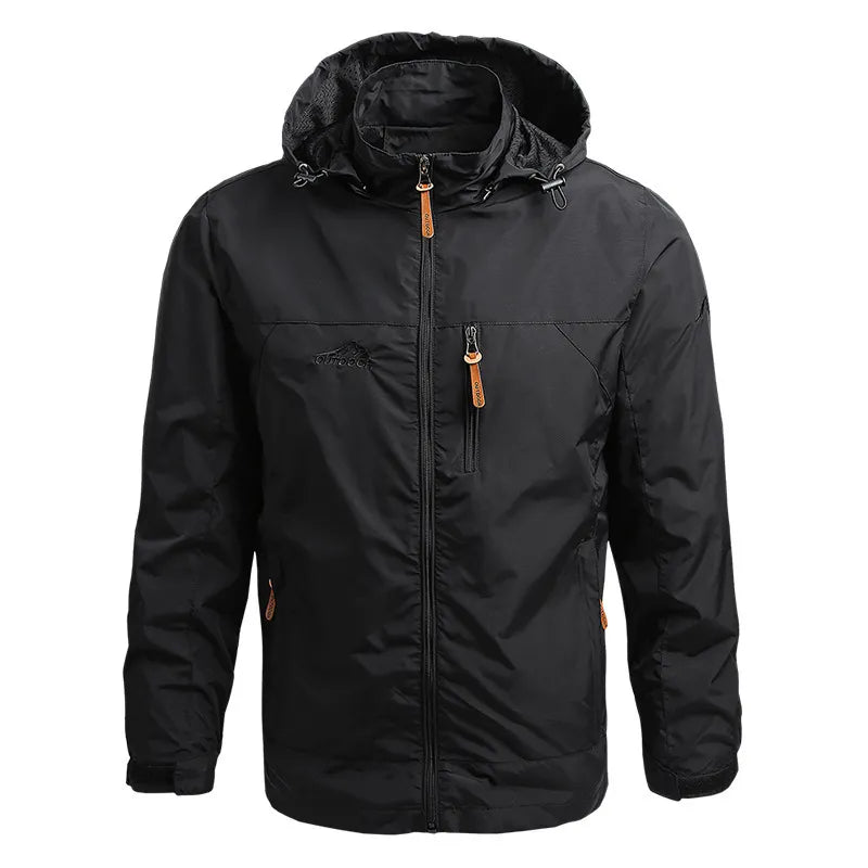 Men Autumn Jackets Oversized Workwear Windbreakers