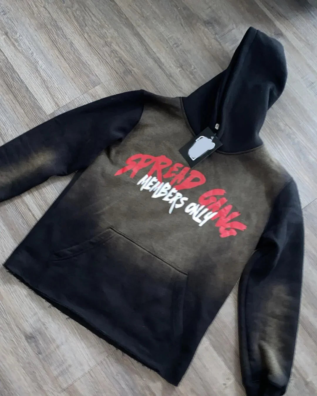 Y2k Women Hoodies Letter Printed Spread Gang Members Only Streetwear Loose Casual