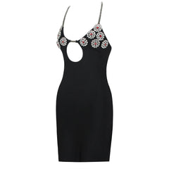 Beverly Embellished Mini Dress