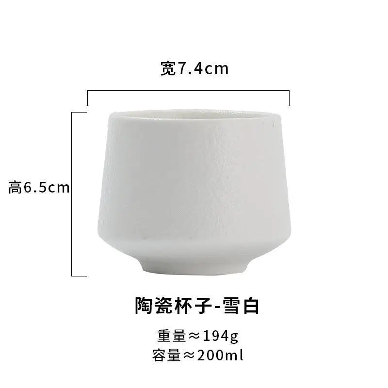 Japanese-Style Good-looking Ceramic Coffee Pour-over Coffee Sharing Cup Latte Coffee