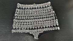 Take Me Dancing High Waisted Crystal Shorts