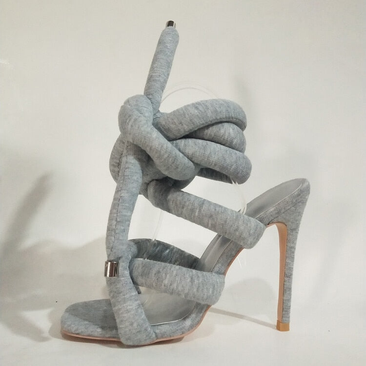 Stuck In The Moment Ankle Strap Heels