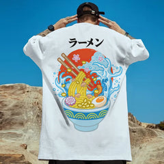 Clothing Street Harajuku Short Sleeve Oversize Casual O-Neck Tees