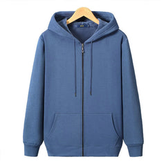 Stay Cozy in Style: New Men's Fleece Hoodie with Thickened Hood for Autumn and Winter