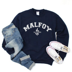 Malfoy Sweatshirt Sweatshirts Crewneck for Women