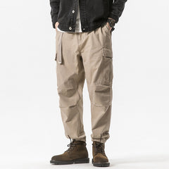 Cargo Pants Men Streetwear Fashion Jeans Baggy Hip Hop Straight Wide Leg Trousers Overalls