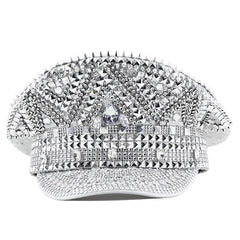 Main Captain Silver Bling Hat